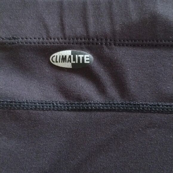 VTG Y2K Adidas Black High Rise Straight Leg Workout Leggings Pants XL - Picture 9 of 14